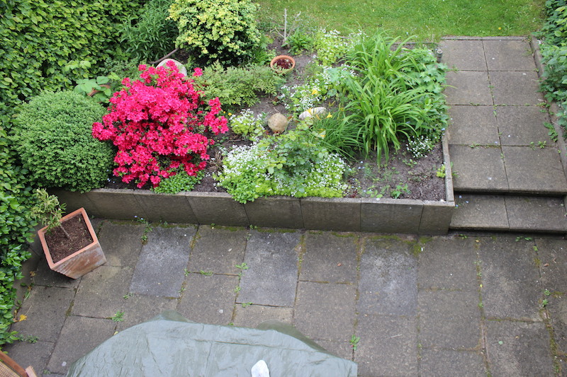 Reihenhaus Terrasse
